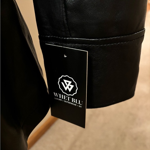 MONDAY MARKDOWN Whet Blu Traci Women’s Leather jacket in Black - Picture 10 of 14